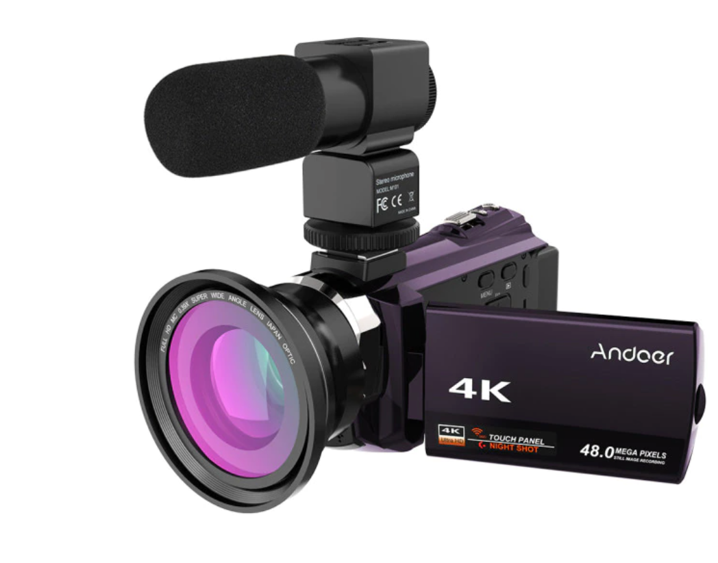 4K 1080P 48MP WiFi Digital Video Camera