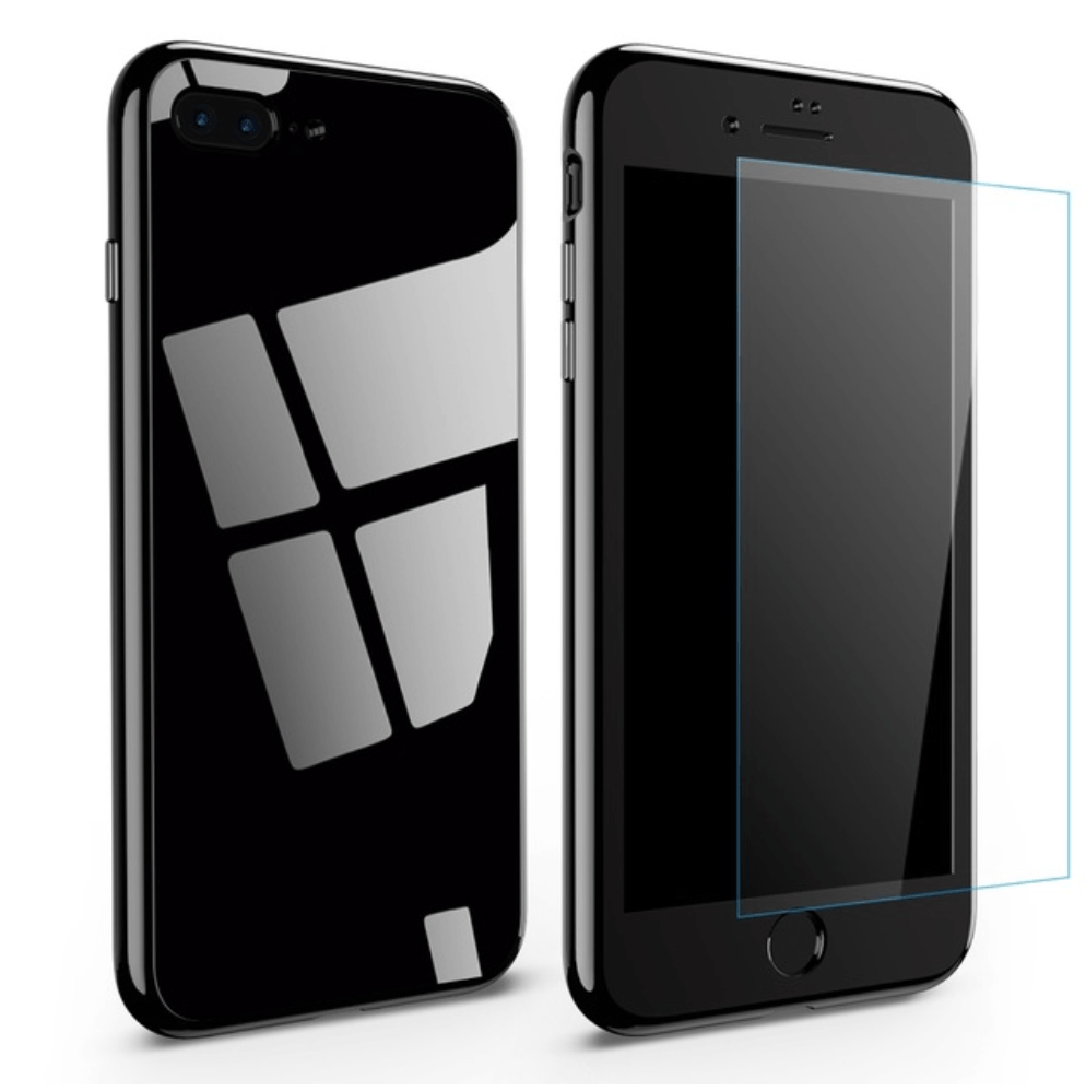 iPhone Magnetic Adsorption Case With Tempered Glass