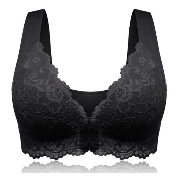 Front Closure Extra-Elastic Breathable Bra