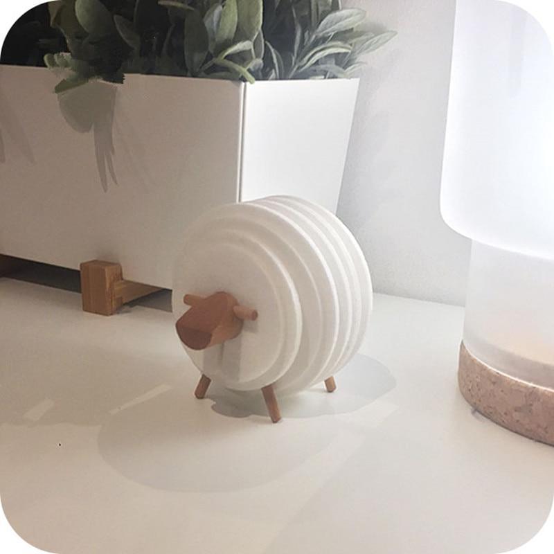 Felt Sheep Coaster Set