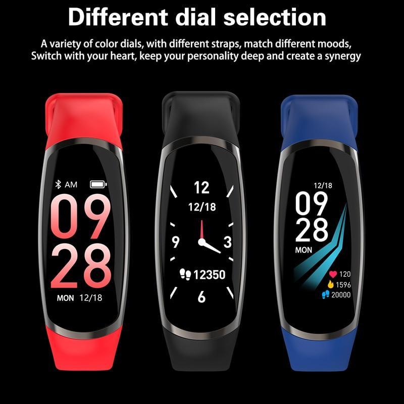 Smart Bracelet R16 Men Women Heart Rate Watch Sleep Monitor Blood Pressure Fitness Tracker Android IOS Color Message Sport Band