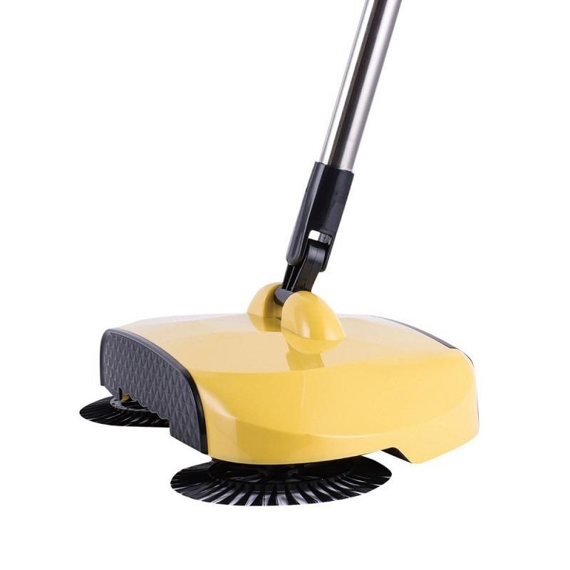 Sweeping Machine Push Type Hand Push Magic Broom Dustpan Handle Household Cleaning Package Hand Push Sweeper mop