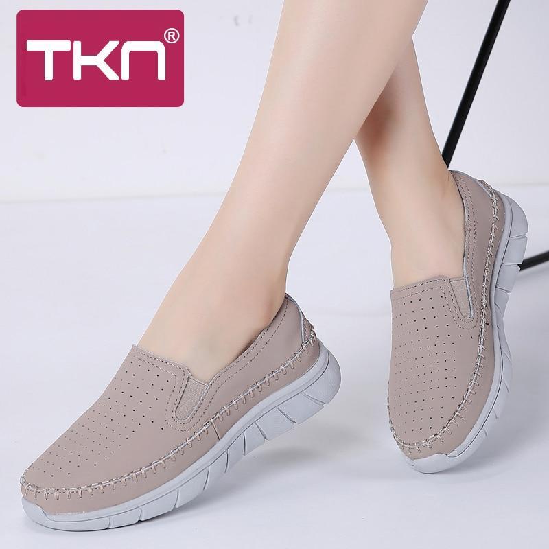 Women flats leather Loafers ballet flats sneakers