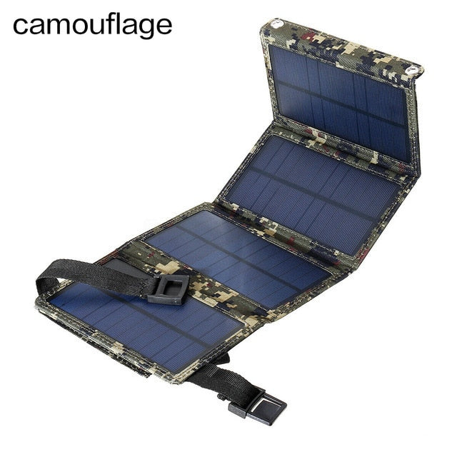 Fold-able 20W Solar Charger Panel