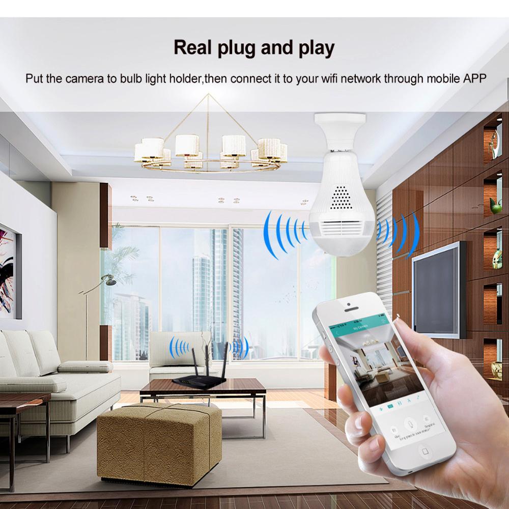 Security Cameras 360 Degree Wireless IP Camera