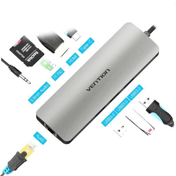 Vention USB C HUB Type C HUB to USB 3.0 Thunderbolt 3