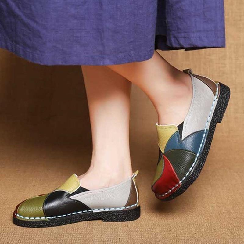 Women Loafers Moccasins Ballerina Shoes