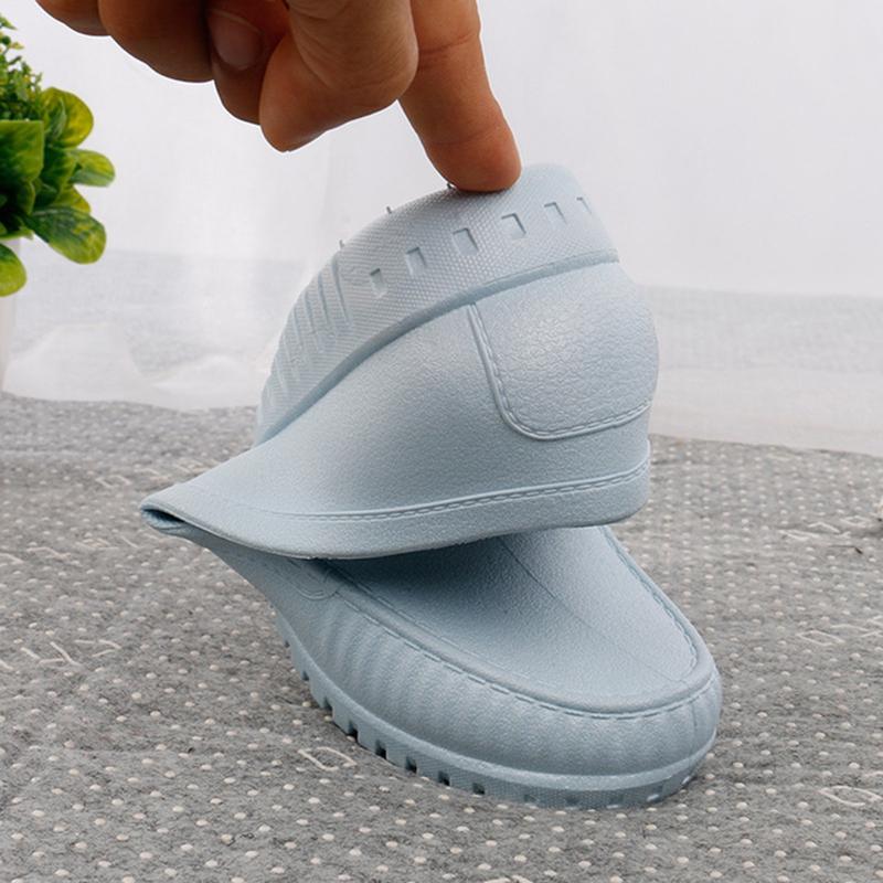 Women Rain Shoes  Waterproof Flat Shoe For Woman Candy Color Rain Shoe
