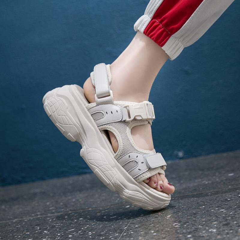 Women's Gladiator Sandals Fashion  Thick Sole Platform Ladies Shoes