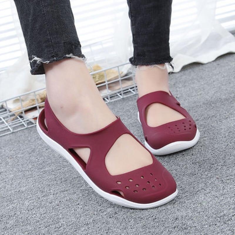 Fashion Lady Girl Sandals Women Casual Jelly Shoes Sandals