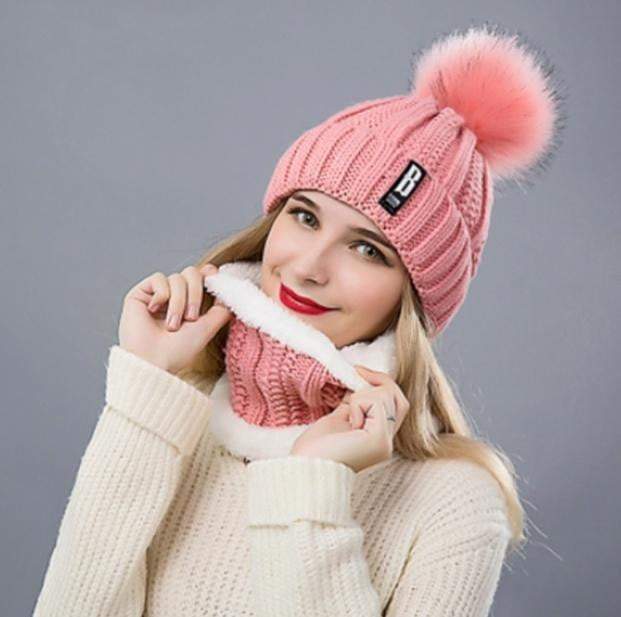 Winter Fashion Cotton Knitted Beanies Caps