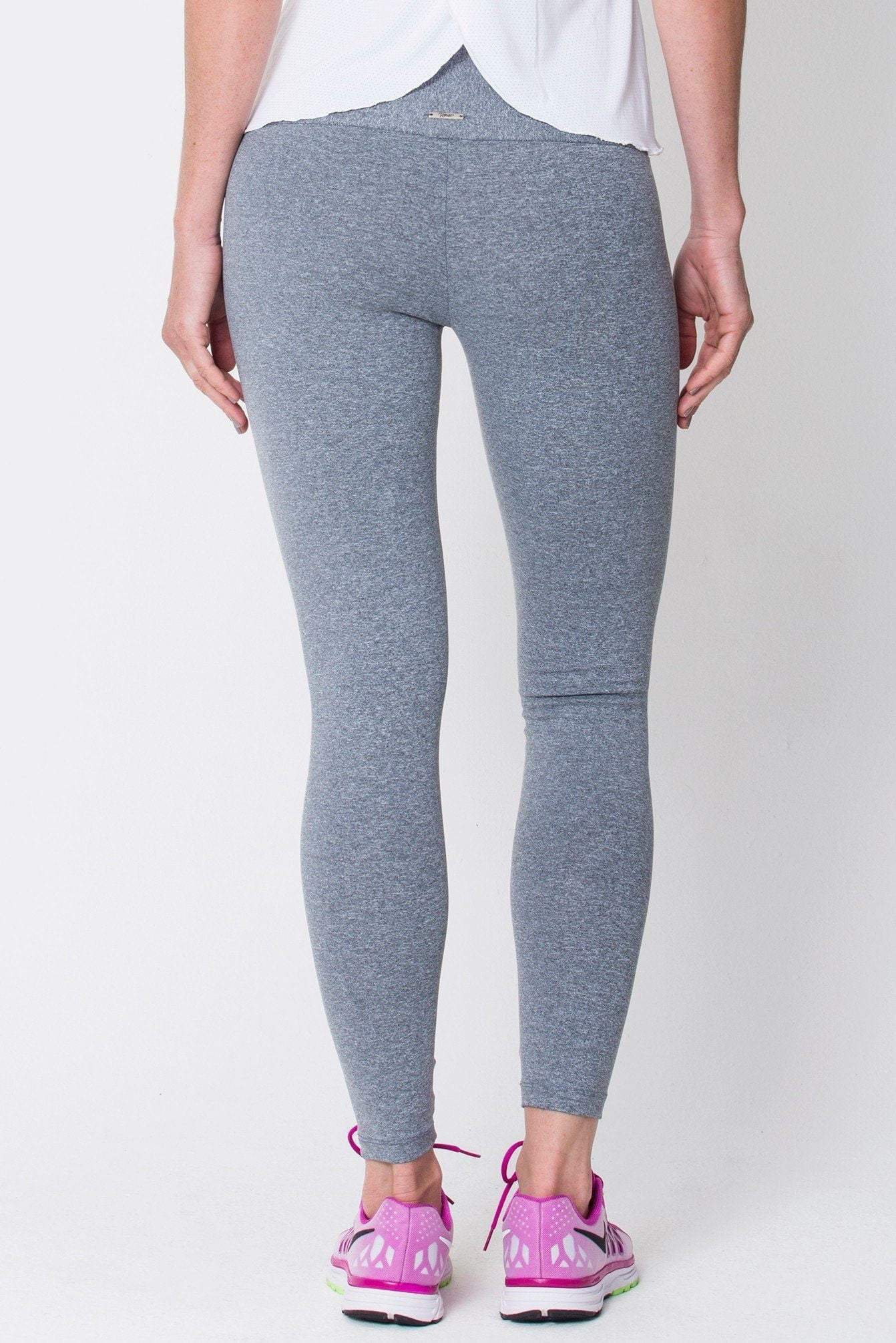 Heather Grey High Up Legging