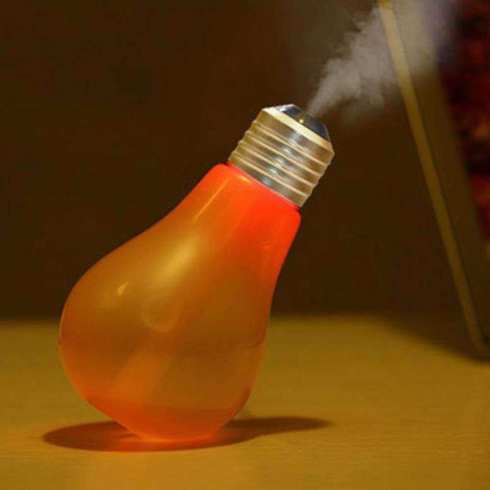 LED Portable Air Humidifier - Operation Moisturizer with 7 Color Changing