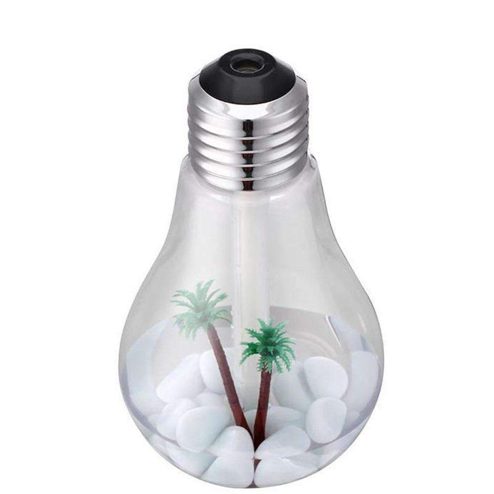 LED Portable Air Humidifier - Operation Moisturizer with 7 Color Changing