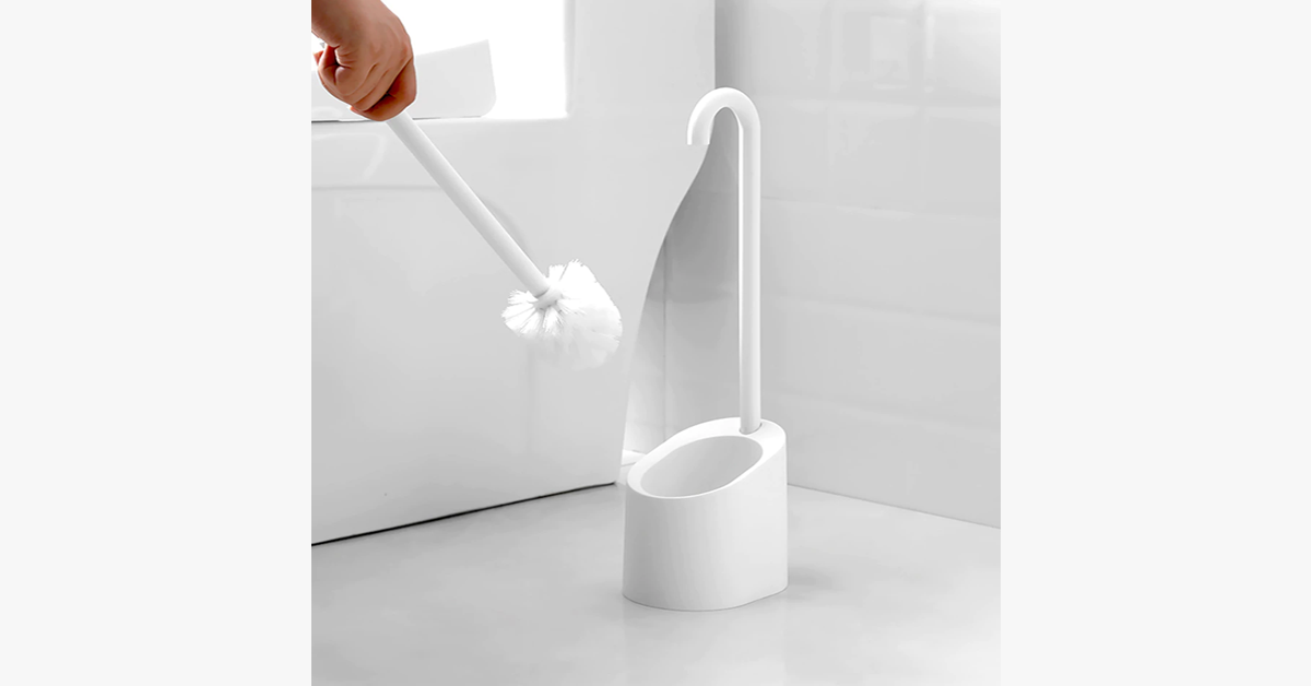 Magnetic Hook Toilet Brush