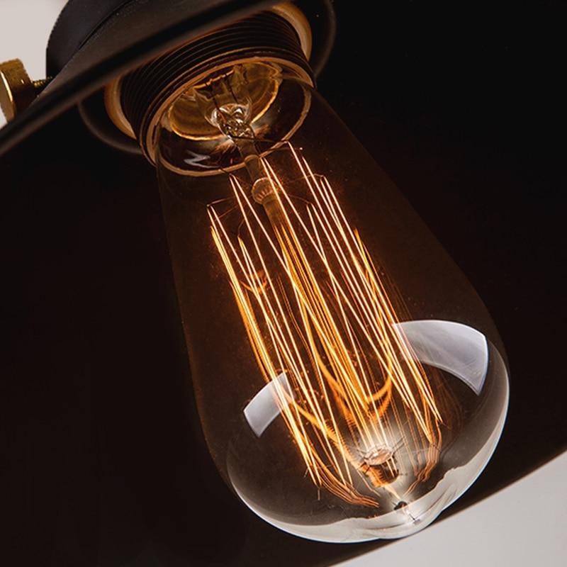 Black Industrial Pendant Light