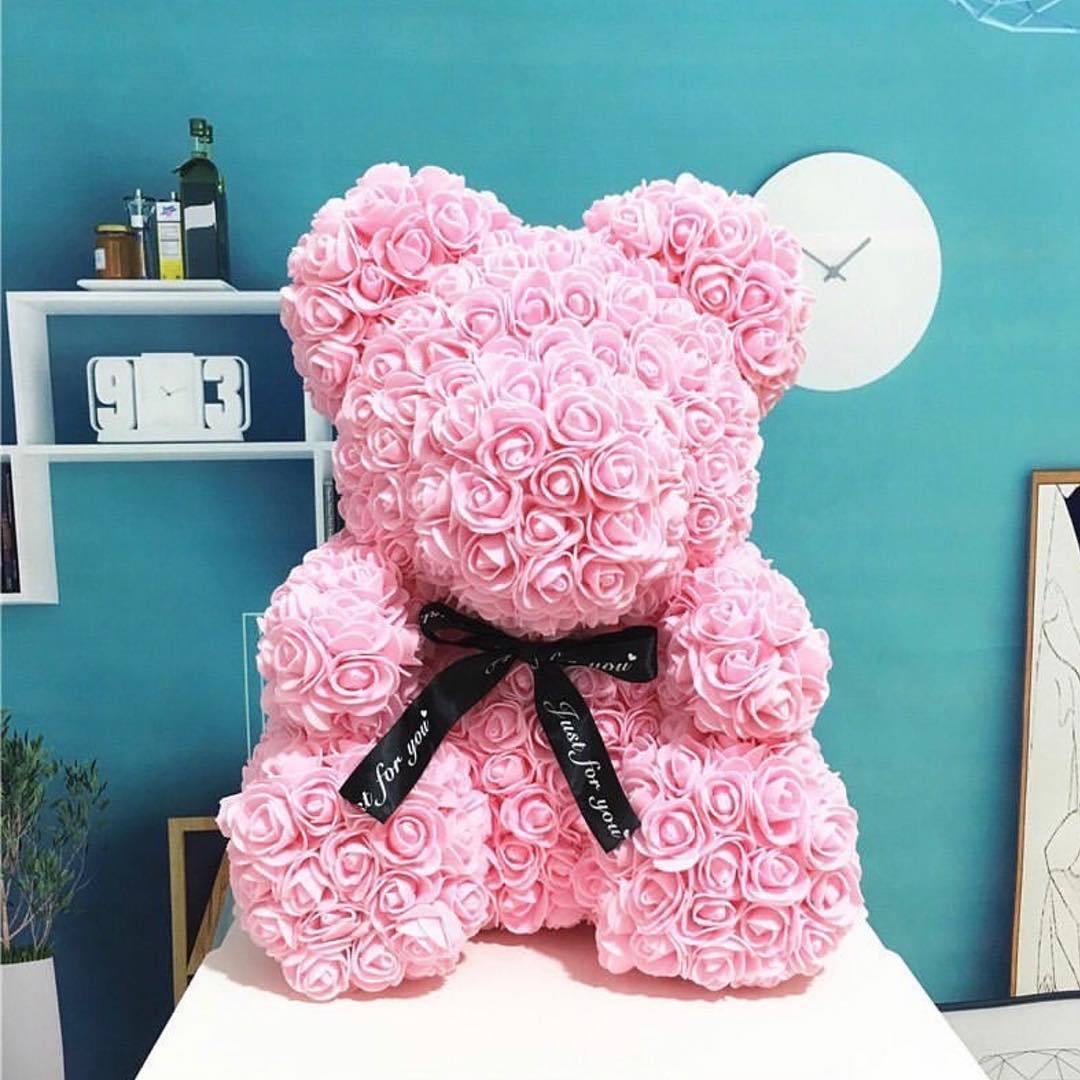 Romantic Rose Teddy Bear