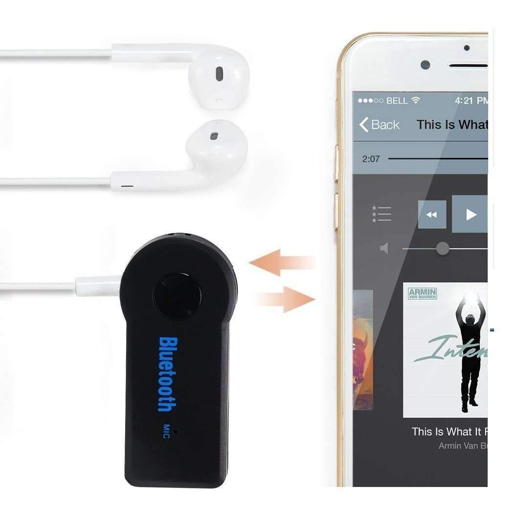 Car Bluetooth Music Receiver - Make Calls And Listen to Music With The Same Tool