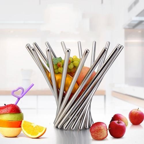 Stainless Steel Spiral Fruit Bowl