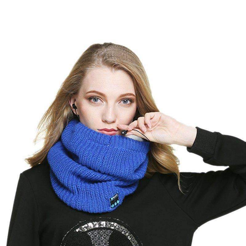 Bluetooth Headset Scarf - Protects From Cold and Enjoy The Music