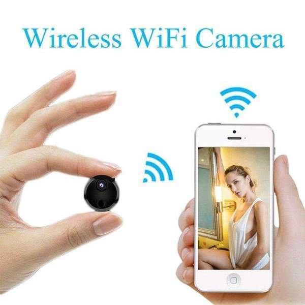 1080P Mini WIFI Camera With Smartphone App and Night Vision Security Cameras