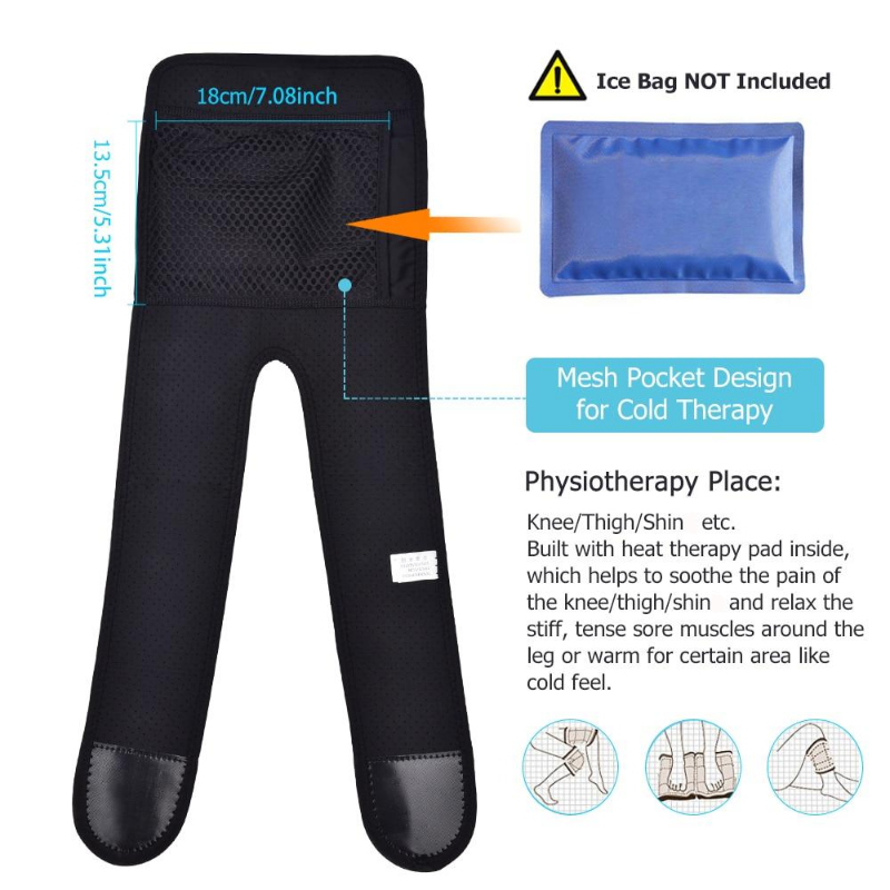 Infrared Heated Knee Physiotherapy Safe Massager - Pain Relief Rehabilitation