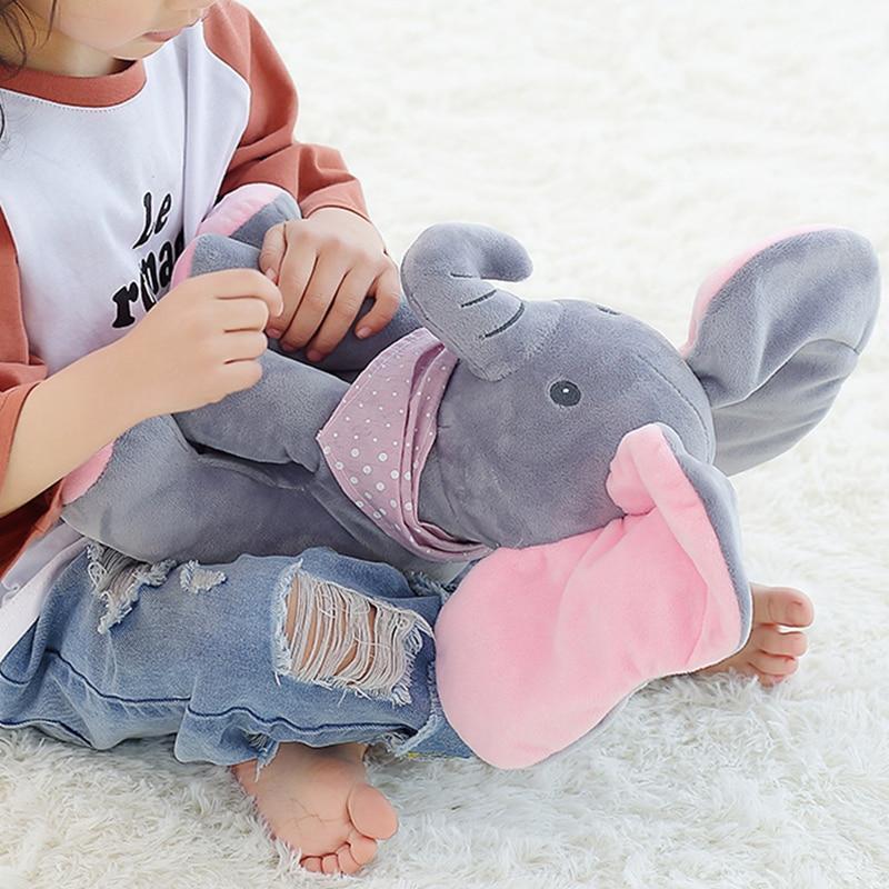 Peek-a-boo Elephant Plush Toy