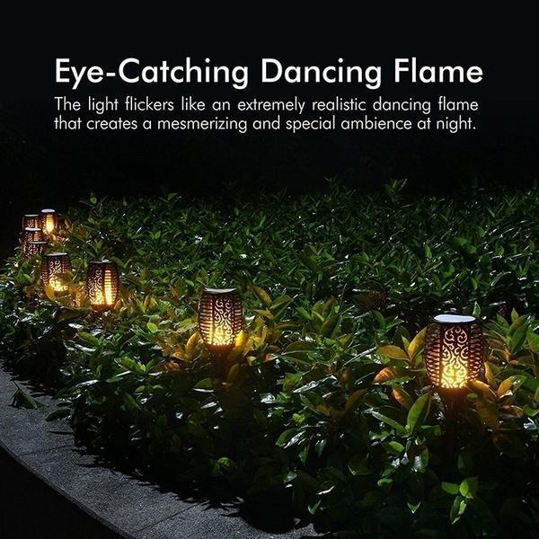 LED Flames Solar Light