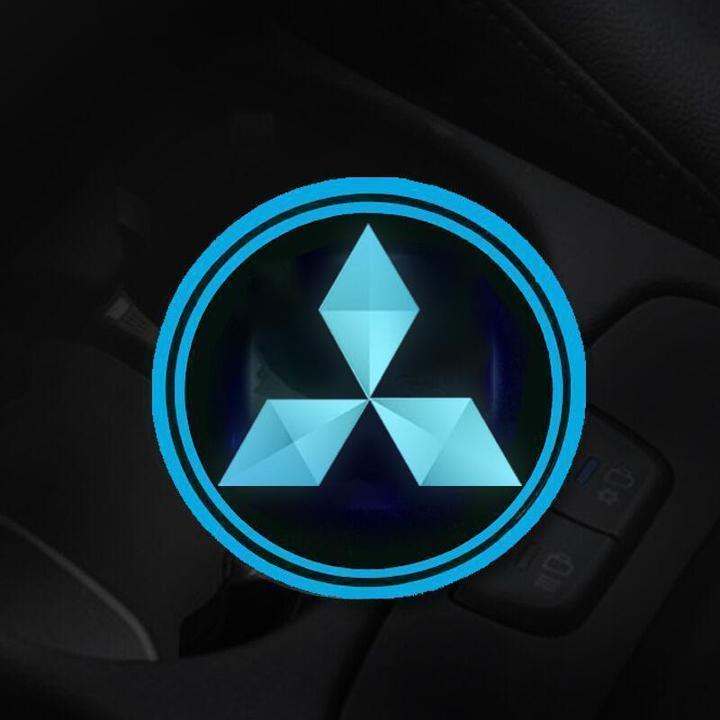 LED Logo Car Coasters