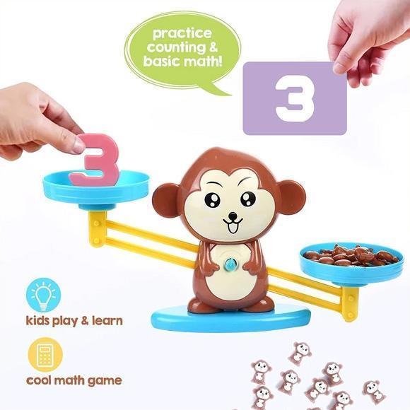 Monkey Balance Math Game