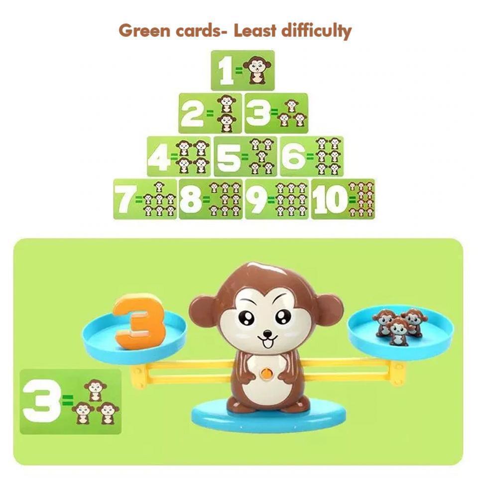 Monkey Balance Math Game