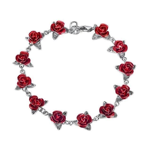 A Dozen Red Roses Bracelet