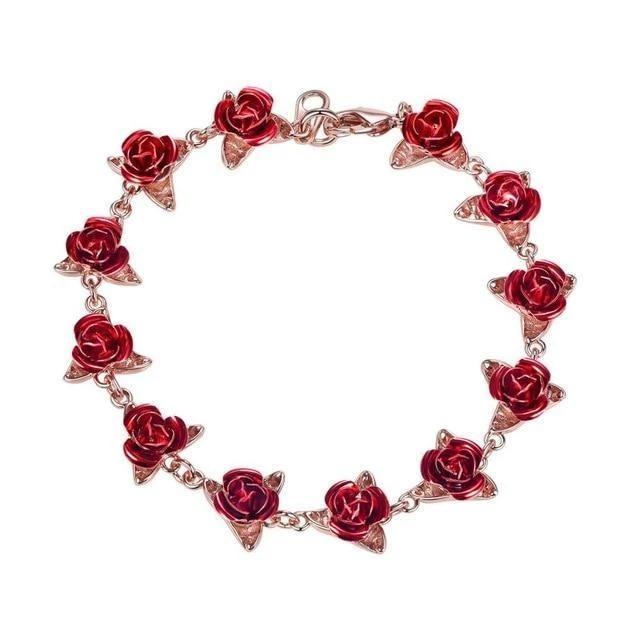 A Dozen Red Roses Bracelet