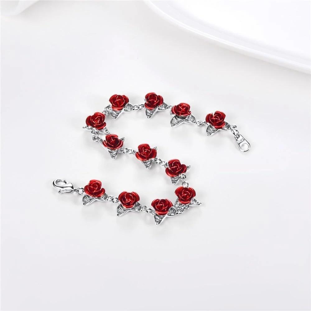 A Dozen Red Roses Bracelet