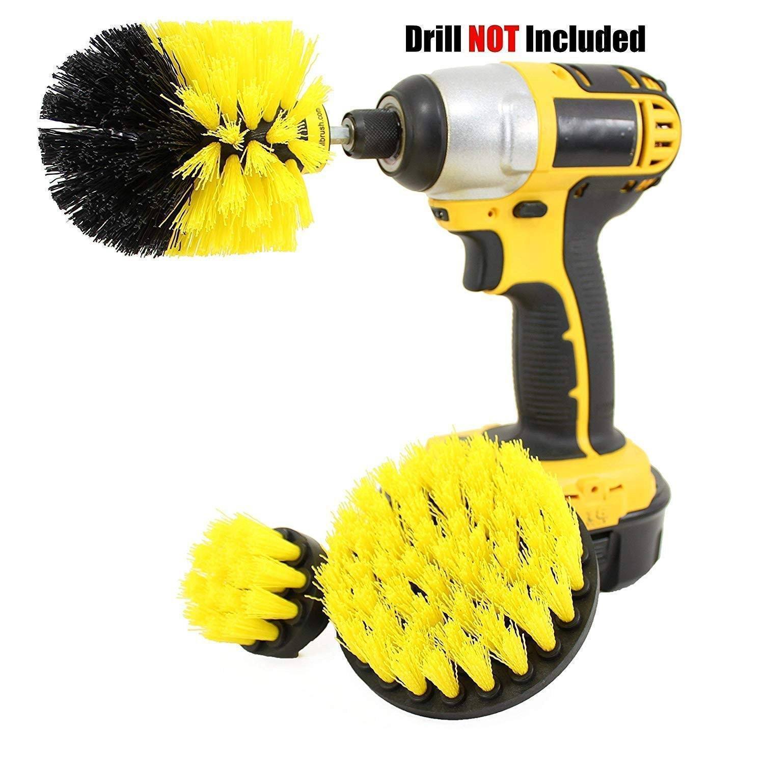 Power Cleaning Scrub Brush (Set of 3)