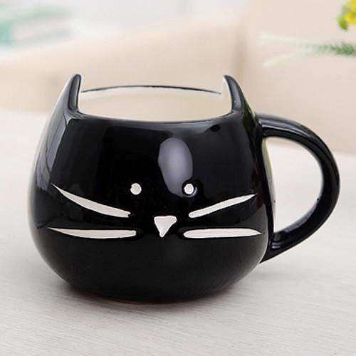 Boutique Coffee Cat Mug