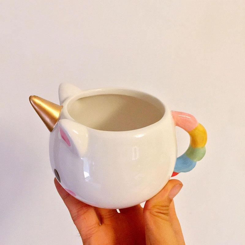 Gold Unicorn Mug