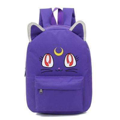 Harajuku Style Backpacks Cat Fold For Teenager Girls