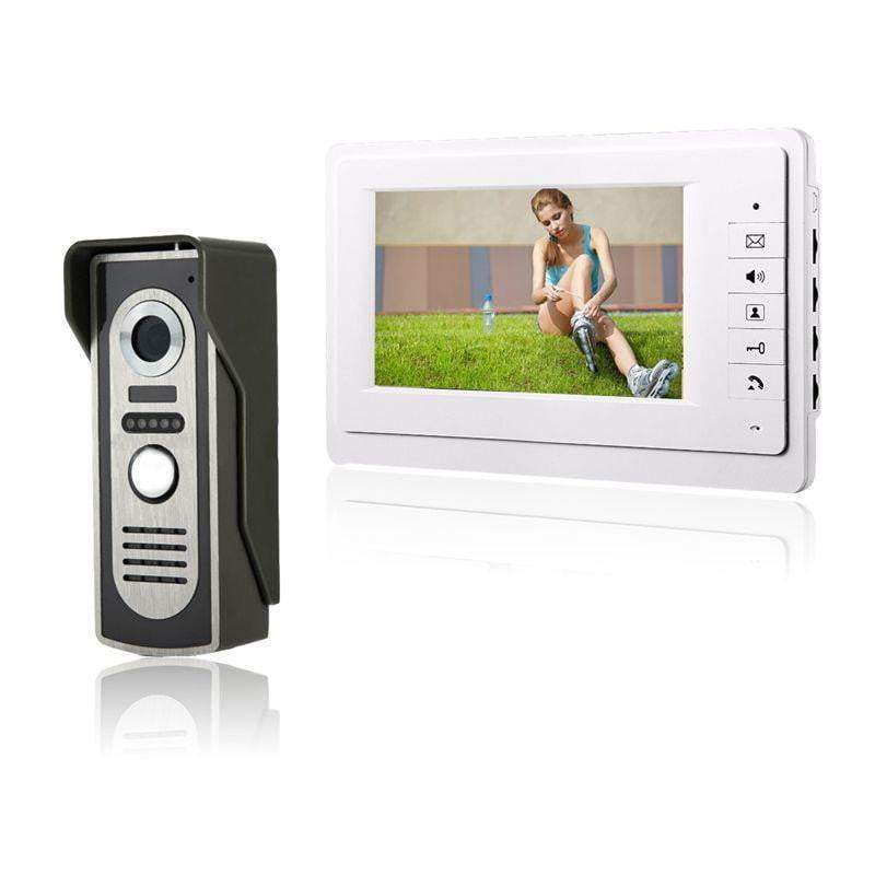 HD 7`` TFT Color Video door phone Intercom Doorbell
