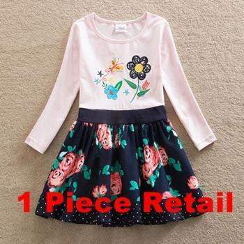 Best 2-8 Year Old Dresses For Girls Cartoon Princess Party Children Beauty