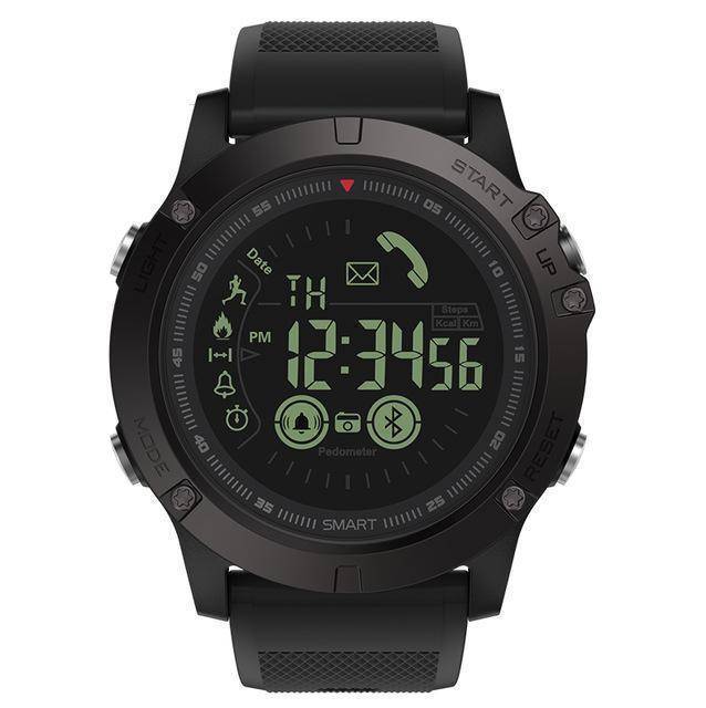 Rugged Waterproof Smartwatch and Fitness Tracker For IOS And Android