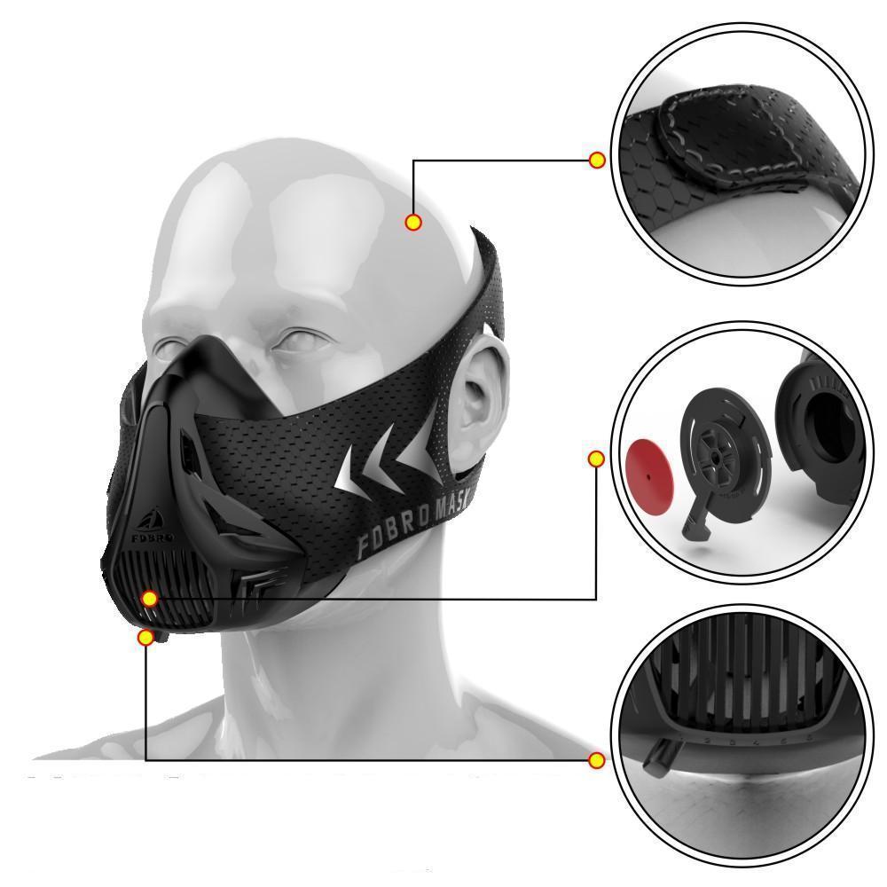 Phantom Sports Training Fitness Mask For Elevation Workout