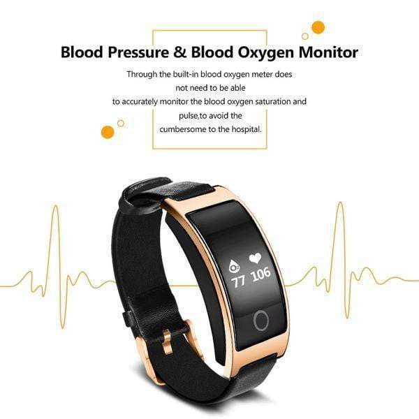 Professional Blood Pressure Smart Watch and Heart Rate Monitor