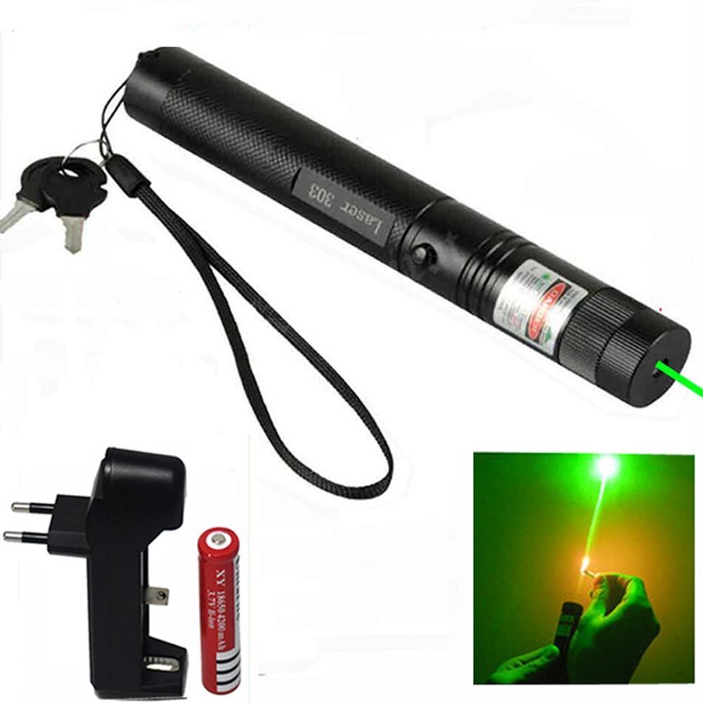 Powerful Laser Pointer With 18650 Battery