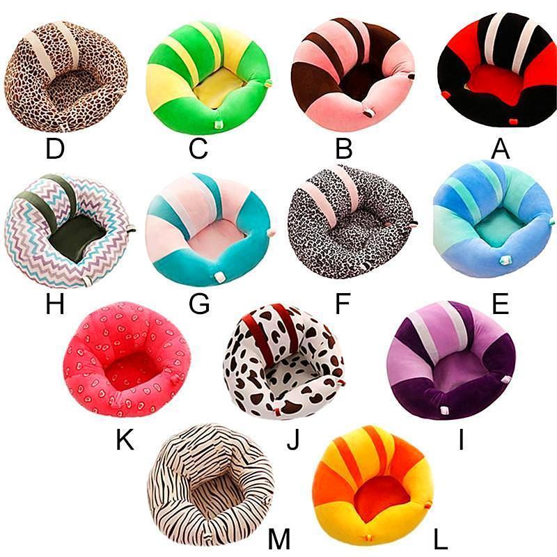 Baby Sofa Support Seat Soft Car Pillow Cushion Colorful Plush