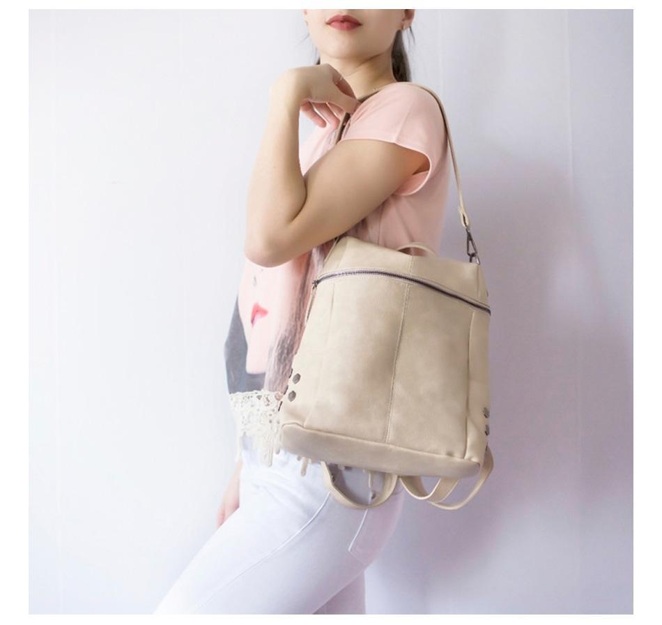 Simple Style Girls Shoulder Bag