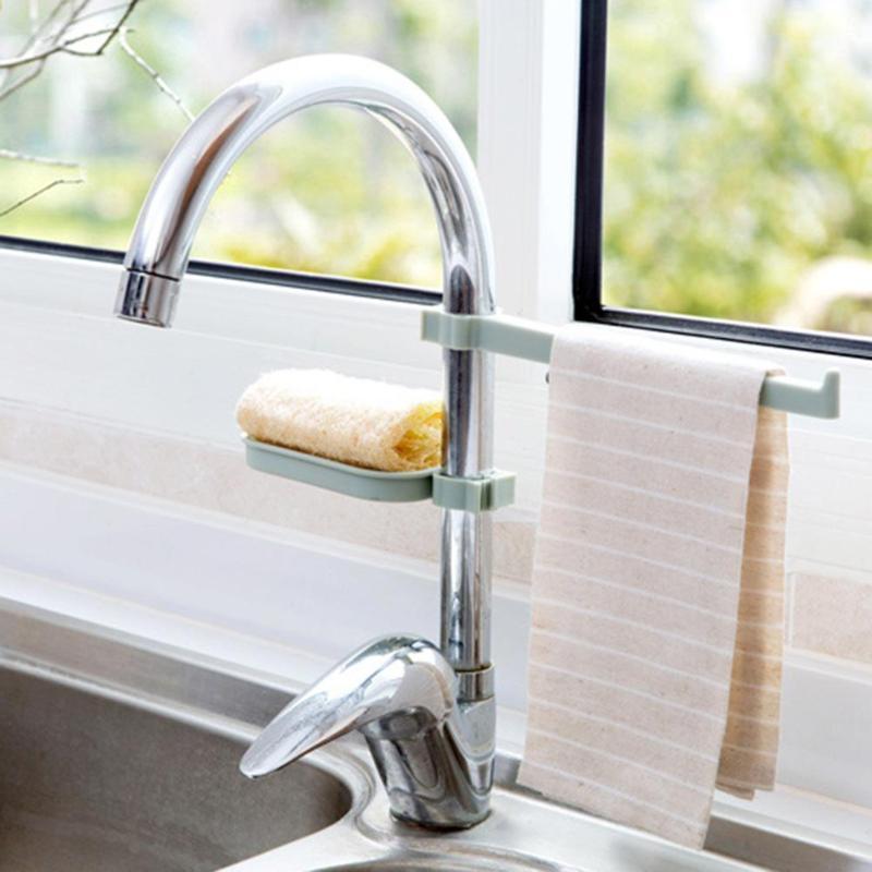 Sink Clip - Towel Rack & Soap Dish Attachment