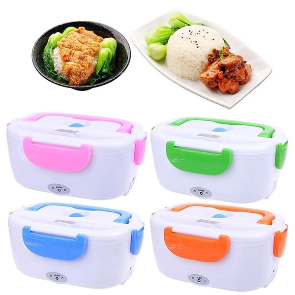 ElectricHeatedLunchBoxPortableFoodWarmerMealContainer