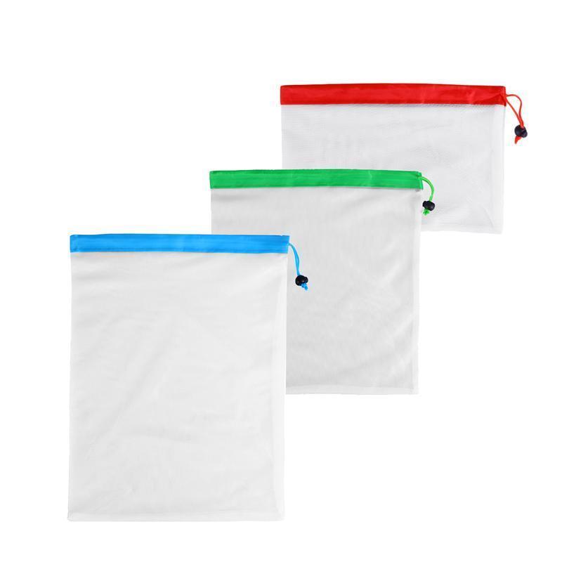 Waste Free Reusable Produce Bags 12PCS Grocery Washable Eco Friendly