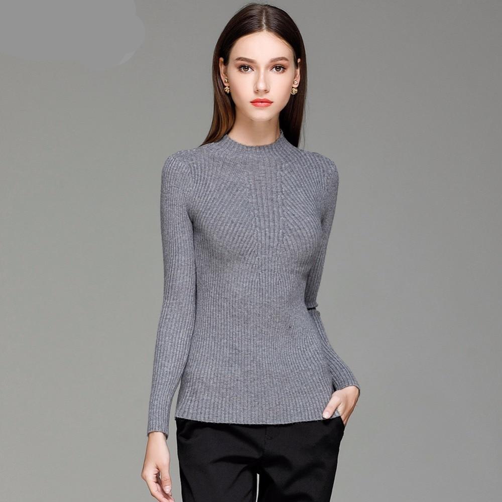 Women Turtleneck Knitted Sweater